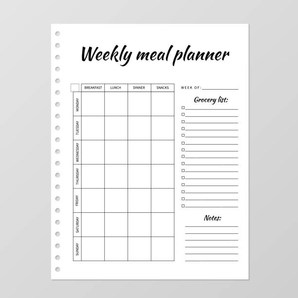 healthy meal planner for busy people